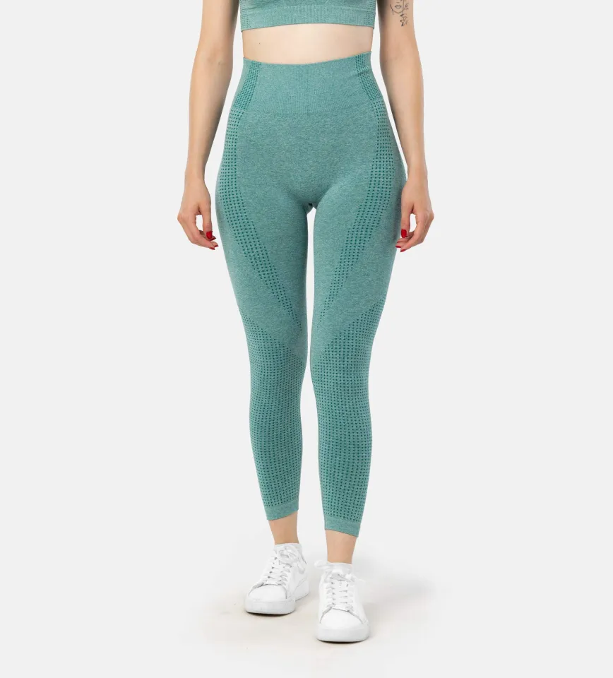 Leafletic Women’s Seamless Leggings High-Waist Activewear Tights Ultra  Comfort Gym Wear, Yoga Fitness Pants Workout Outfit for Running