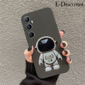 New Phone Case For Realme C65 Cover Astronaut Bracket Smooth Soft Silicone Anti Collision For Realme C65 4G Case. 