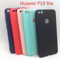 Fashions High Quality Huawei P10lite Silicone Soft TPU Cover case for huawei P10 lite Matte Candy solid colors Cover Back.