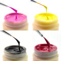 New Nail Art VENALISA Semi Permanent Enamels Red Color Glitter UV Paint Gel Nail Polish Sequins Nail Gel Varnish Lacquer Gel.
