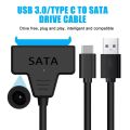 New Sata To USB 3.0 Adapter Converter Cable USB 3.0 Hard Drive Converter Cable For PC 2.5 3.5 External HDD SSD Adapter. 