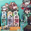 【2023NEW】Anime Demon Slayer Kimetsu no Yaiba Kamado Tanjirou Nezuko Student Fountain Pen School Supplies Writing Ink Pen Stationery gift.