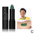 3 Colors Black Eyes Face Body Paint Stick Makeup Pen Safe Halloween Costume Party Sports Waterproof Baseball Maquiagem No Toxic. 