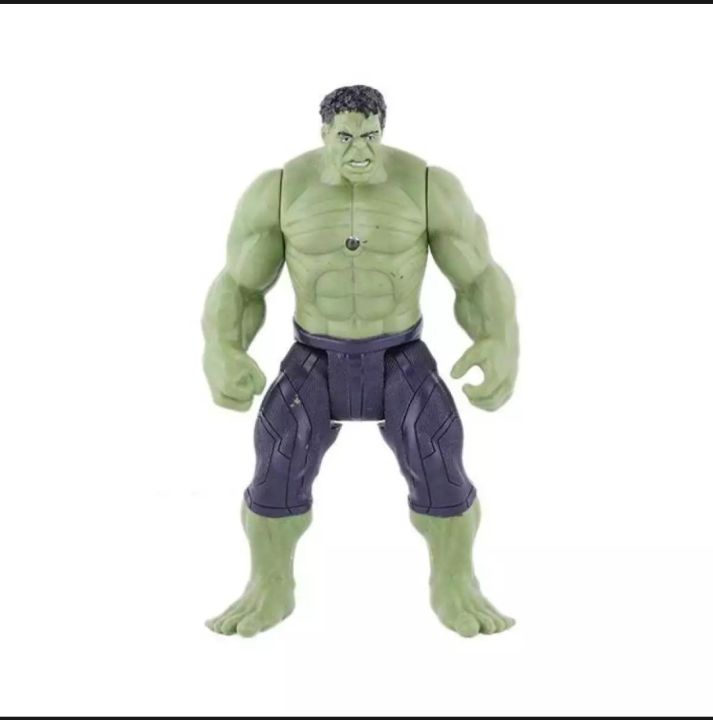 Marvel%20Avengers%20Hulk/%20Iron%20man/%20Thor/%20Captain%20America%20Super%20Hero%20Figure%20boys%20light%20toy%20And%20With%20Good%20Light%20-%20Image%204