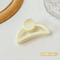 Jelly Grab Clip Women's 2024 New Hair Shark Hair Clip on the Back of the Head Large Hair Shark Clip Hair Volume Clip Simple Hairpin Headwear. 