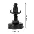 Furniture Table Leg Metal Leveling Feet 4pcs All Iron Furniture Leveling Feet Anti-slip Furniture Legs Adjustable Furniture Legs. 