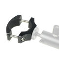 360 Degree Bicycle Motorcycle Handlebar Clip Mount Pipe Clamp Bracket for GOPRO 9 / 8 for Insta360 ONE X Action Camera.