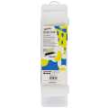 Mont Marte Brush Case Plastic case with clip locks for quick access.