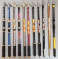 Premium Telescopic Fishing Rod, Stainless Steel Guide, High Carbon Fiber Material, Portable and Lightweight Design, Gladiator Fishing Rod, 9ft Length, Durable Construction, sea fishing, fishing tournament , fishing rod , fishing wheel.. 