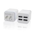 Universal US/EU Plug 2 /4 Ports USB Wall Charger Portable Travel Adapter for iPhone Samsung iPad Smart Phone. 