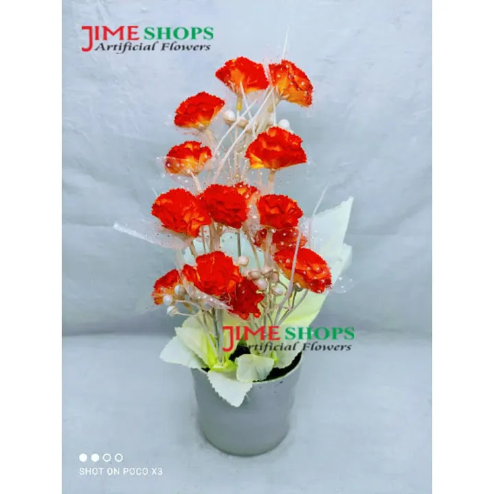 Artificial%20Flower%20&%20Plant%2018Cm%20In%20Plastic%20Pot%20For%20Any%20Kind%20Of%20Decoration%20-%20Home%20Decoration%20Item%20-%20Home%20Decoration%20Item%20-%20Home%20Decoration%20Item%20-%20Image%202