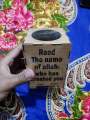 wooden pen holder with paper Waight.
