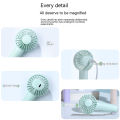 【Toy life hall】Portable Handheld charger of Mine 3 Speeds Student Desktop Cooling Home Air Cooler.