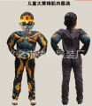Optimus Prime RhubarbiBee Muscle Costume Children's HalloweencosplayTransformersMask Deformation.