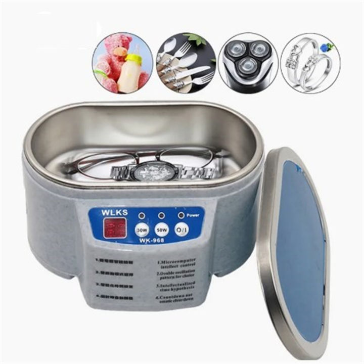 GC 30w/50w Digital Ultrasonic Cleaner Dual Frequency Vibration Ultrasonic Bath Jewelry Parts Glasses Circuit Board Cleaning Machine