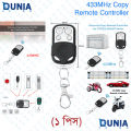 433Mhz Copy Remote Control 4 Buttons Universal Electric Garage Door Gate Opener Remote Duplicator Car CAME Remotes. 