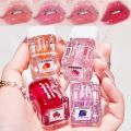 Kiss Beauty Water and Bright Lip Oil 1pis -Hydrating Lip Glow Oil, Fruit Flavoured Moisturizing Lip Oil, Plumping Lip Gloss Transparent Primer Lip Tint, Non-sticky Long Lasting Fresh Texture Nourishing Glitter Shine for Cute Lip Balm.