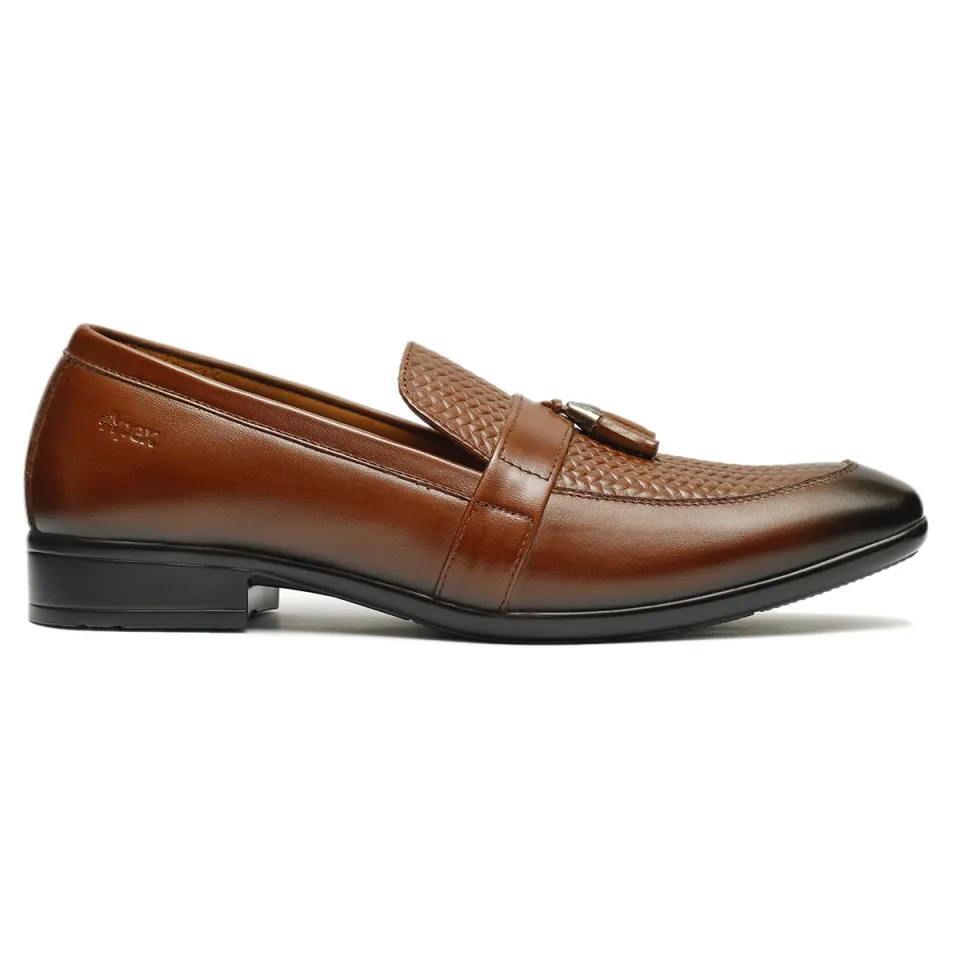Apex Brown Leather Men's Formal Shoe