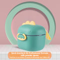 Portable Baby Formula Dispenser Feeding Milk Powder Container 400/800ML Cartoon Dinosaur Shape Travel Food Storage Milk Powder Boxes with Spoon.