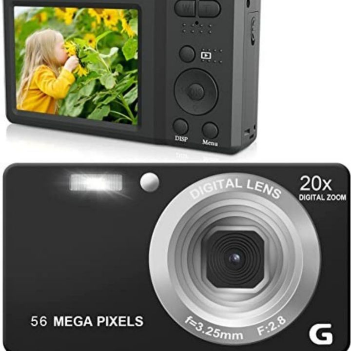 Digital%20Camera%20Auto%20Focus%202.7%20Inch%20LCD%20Travel%20Portable%204K%2056MP%2056%20Million%20Pixel%20Anti-Shake%2020x%20Zoom%20for%20Photography%20Video%20-%20Image%203