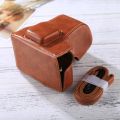 (Not a Camera) Full Body Camera PU Leather Case Bag with Strap for FUJIFILM XT10 / XT20. 