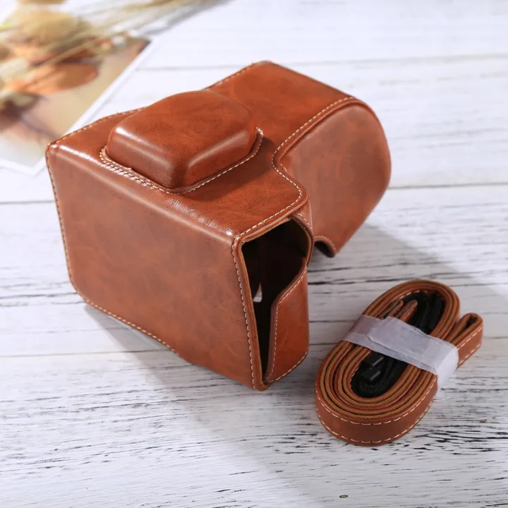 (Not%20a%20Camera)%20Full%20Body%20Camera%20PU%20Leather%20Case%20Bag%20with%20Strap%20for%20FUJIFILM%20XT10%20/%20XT20%20-%20Image%203