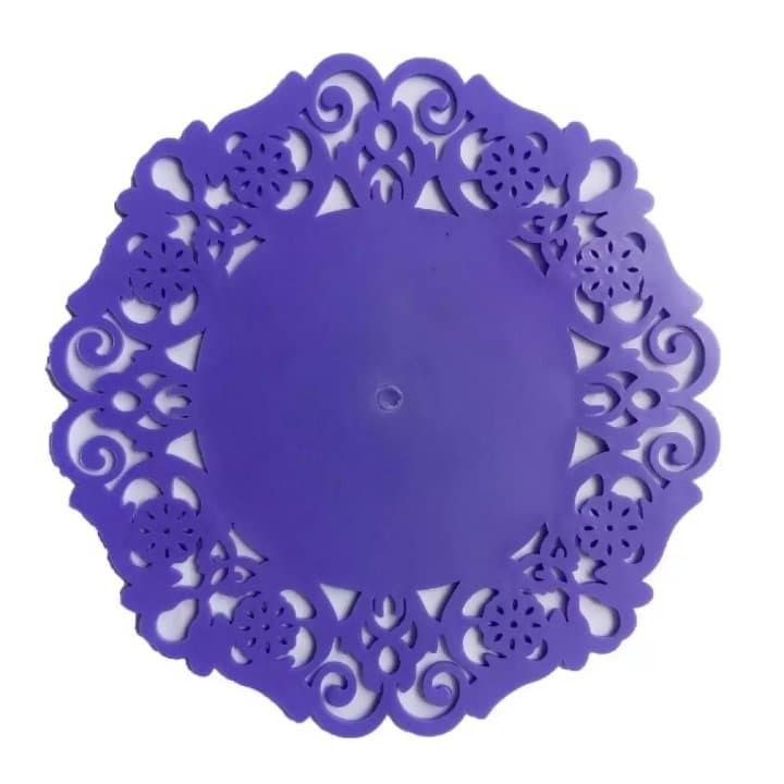2 Pcs Mat Silicone Placemat High Temperature Resistant Thickening Anti-Scalding Insulation Pad