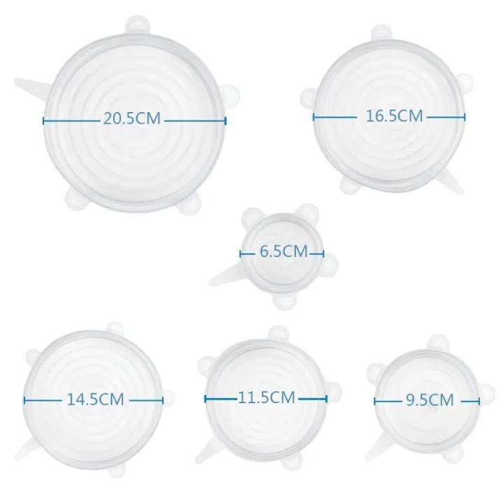 Kitchen%20Reusable%20Silicone%20Stretch%20Seal%20Lid%20Preservation%20Vacuum%20Food%20Storage%20Bowl%20Cover%206%20Pcs%20Set%20-%20Image%204