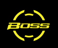 Boss logo Sticker for bike. 