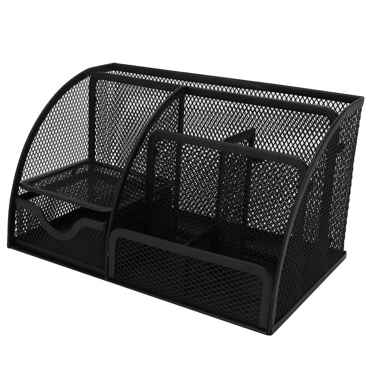 1%20pcs%20Desk%20Organizer%20Pen%20Stand%20for%20Study%20Table%20Stationery%20Organizer%20Metal%20Mesh%20Office%20Organizer%20Pen%20Holder%20-%20Image%203