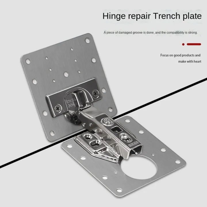 6%20Pcs%20Cabinet%20Hinge%20Repair%20Plate%20Kit%20with%20Screws,%20Stainless%20Steel%20Concealed%20Cupboard%20Door%20Hinge%20Repair%20Brackets%20-%20Image%206