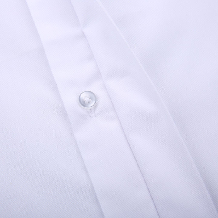 Men's%20Classic%20Fly%20Front%20Placket%20French%20Cuffs%20Dress%20Shirt%20Without%20Pocket%20Full%20Sleeve%20Standard-fit%20Banquet%20Wedding%20White%20Shirts%20-%20Image%205