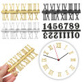 1 Set Restore Replacement Gadget Digital Quartz Clock Parts Clock Numerals Accessories Arabic Number Roman Numerals. 