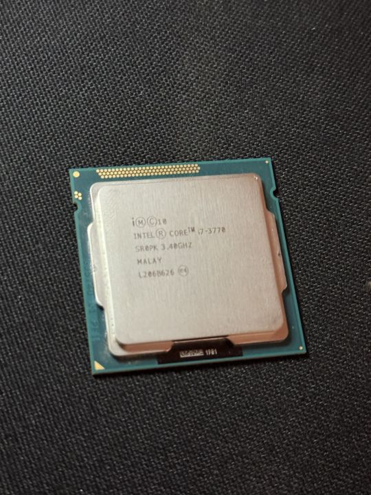 Intel Core i7-3770 3rd Gen Processor - 3.40 GHz Max 3.90 GHz - 4 Cores & 8 Threads - LGA1155 Socket - High Performance CPU