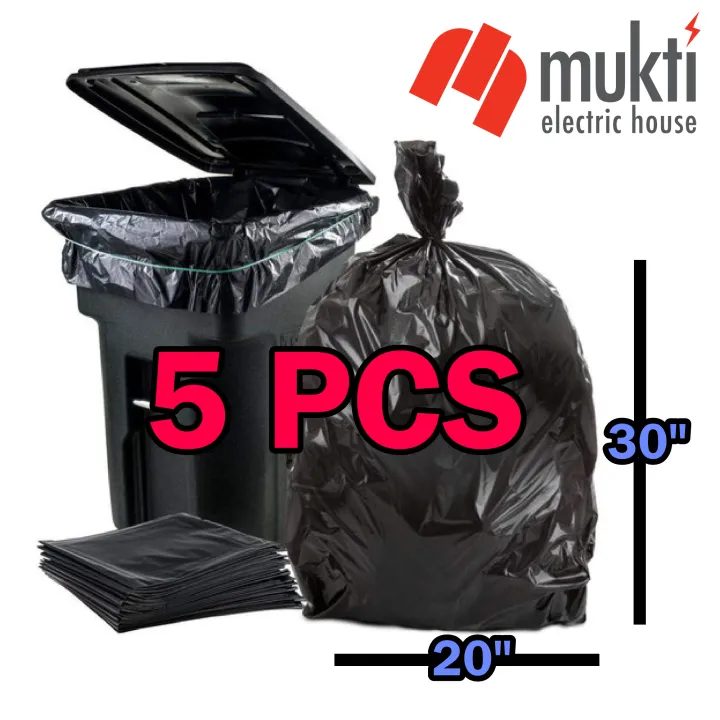 Black%20Garbage%20Bag%20Large%2030%20x%2020%20inch%20Premium%20Quality%20Very%20Strong%20Trash%20Waste%20Poly%20Moylar%20Bosta%20-%20Image%202
