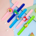 Cartoon Children's Watch Toys Baby Learn Time Clock Bracelet 1-16 Years Old Kids Slap Watches for Boy Girl Christmas Party Gift.