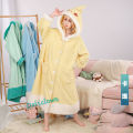 GenshinImpact Cosplay Xiao Kaeya Yae Miko Ganyu Scaramouche Wanderer Cosplay Pajama Set Blanket Winter Sleepwear Anime Costume KEEMEEUYZO. 