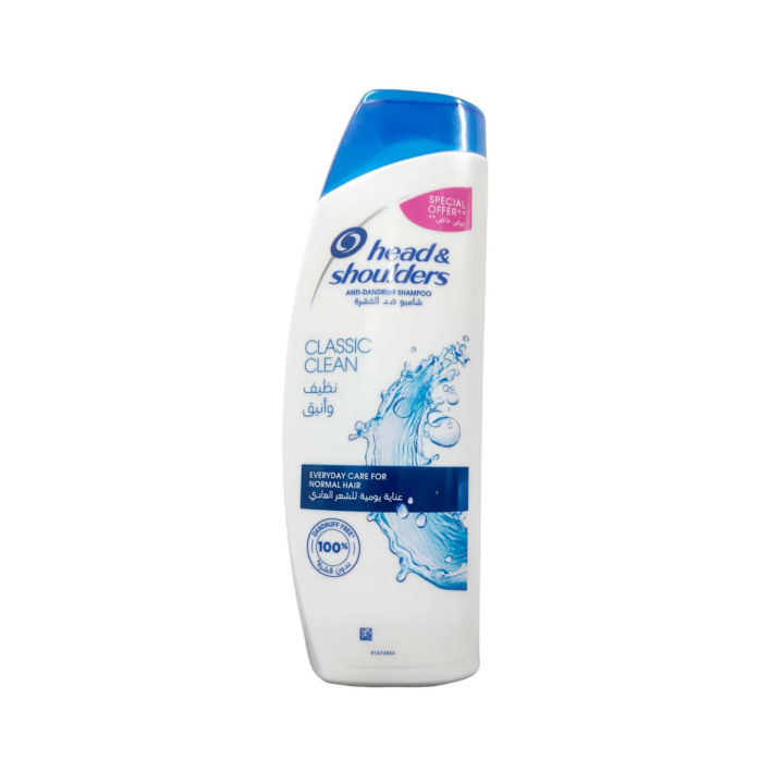 Hair care International UAE product Head & shoulders shampoo classic clean for male/ female - 400 ml