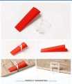 Tile Accessories Floor Tile Leveling Spacer clips Tools Tile Spacer Leveling System 200 pcs  //Tile LevelinTile Leveling System clips and wedges 100/100pcs   g /. 
