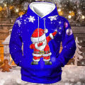 Christmas Hoodie 3D Santa Claus Hooded Sweater Pullovers Men Xmas Gifts Unisex Christmas Daily New in Hoodies & Sweatshirts Tops. 