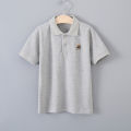Kids Summer Tops Tees 3-14Years Years Old Kids Boys T-Shirts Cotton Short Sleeve solid color T-shirt Children Polo T Shirts.