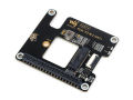 Waveshare PCIe To M.2 Adapter for Raspberry Pi 5, Supports NVMe Protocol M.2 Solid State Drive, HAT + Standard. 