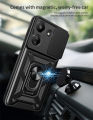 For Xiaomi Redmi 13C 4G Case Car Magnetic Ring Holder Armor Back Cover for Redmi13C Redmy Radmi 13C 13 C C13 4G Phone Cases. 
