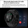 Lamgool K22 watch Bluetooth Call Smart Watch Men Outdoor Sports Fitness Tracker Heart Rate Music Play Smartwatch For Android IOS. 