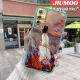 JIUMOO Case For vivo y20i Case Oil Painting Beauty Girl Thin Shockproof Square Edge Silicone Casing Full Lens Cover Camera Protect Cases Softcase. 