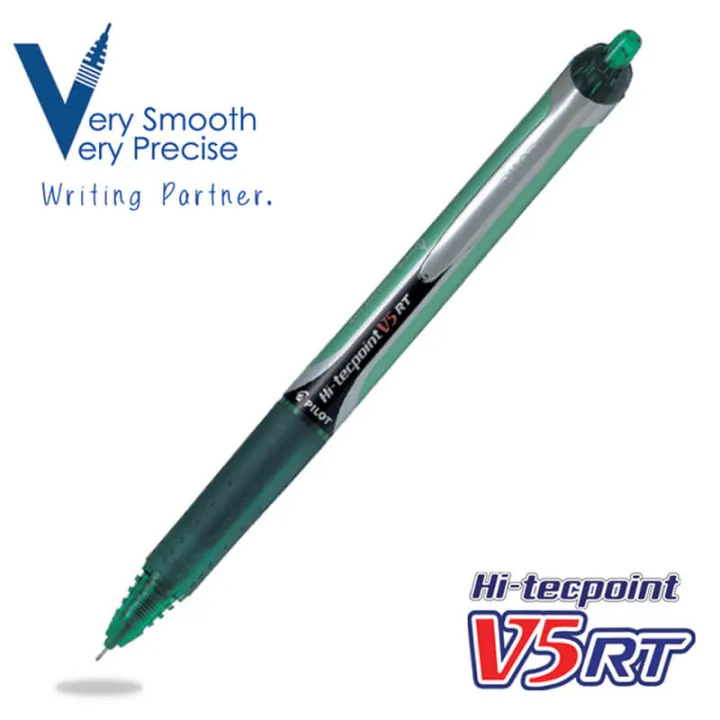 PILOT%20V5%20RT%20Retractable%20Liquid%20Ink%20Rollerball%200.5%20mm%20(Single%20Pen)%20-%20Image%202