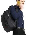 Kingsons Men 15'' 17'' Laptop Backpack Anti-theft Fashion Bag For Teenage Male Travel Business USB Charging Waterproof Backpacks. 