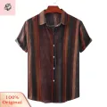 Men Shirt Lightweight Breathable Summer Male Shirt. 