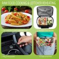 Portable Food Warmers Electric Heater Lunch Box Mini Oven 12V Car Power Black. 