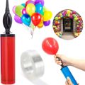 Balloon Manual Hand Pump for Latex, Foil, Helium air Balloon/Airpump/Balloons Pumper/Inflatable Machine/Balloon Pumping for Birthday Decorations Items Party Supplies, Balloon Accessories.